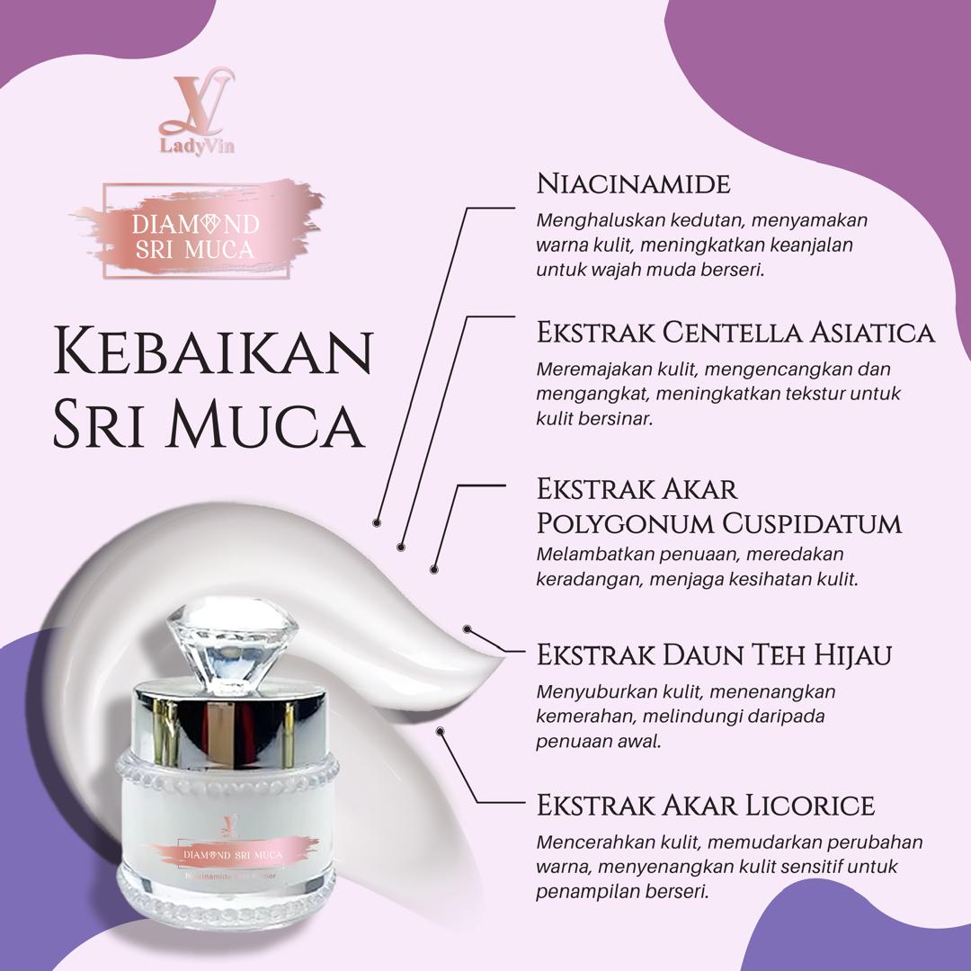 Krim Siang spf 50 & Tone up - Diamond Sri Muca Lady Vin - Image 2