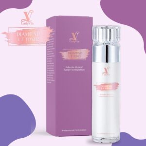 Diamond LF Toner Lady Vin - Toner Pencerah Jeragat  & Bersih Daki ( Arbutin & Glutathione )