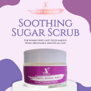 Lady Vin Sugar Scrub | Gentle Exfoliator for Pigmentation, Dull & Mature Skin