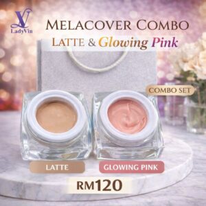 MELACOVER COMBO LATTE & GLOWING PINK
